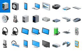 Windows 自带图标